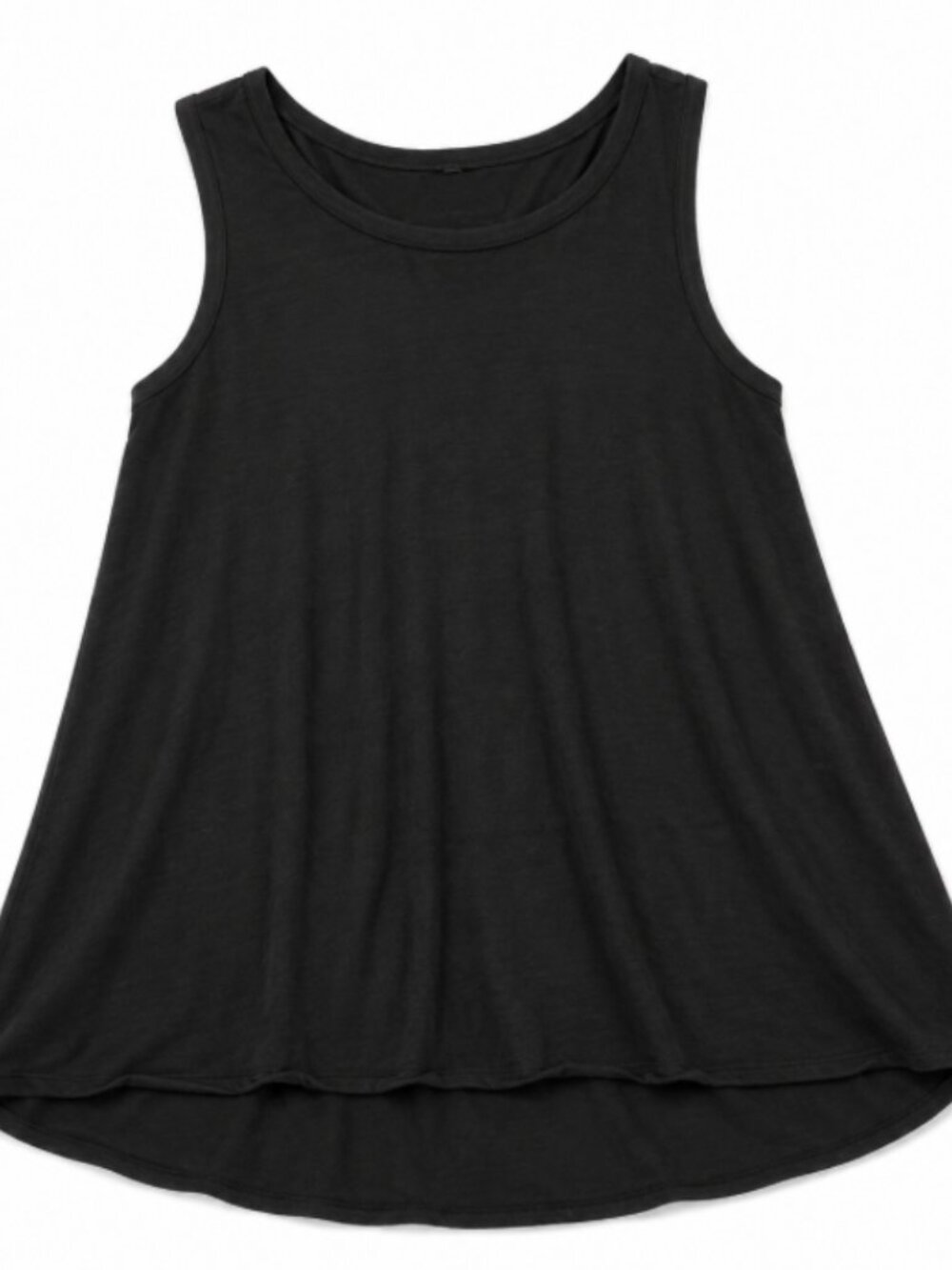 H&M Basic Racerback Tank – Dark Charcoal Gray (Size M)